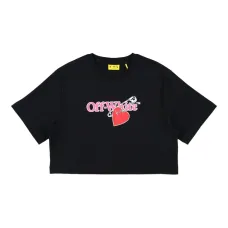 Футболка с принтом булавки и сердца Футболка с принтом булавки и сердца