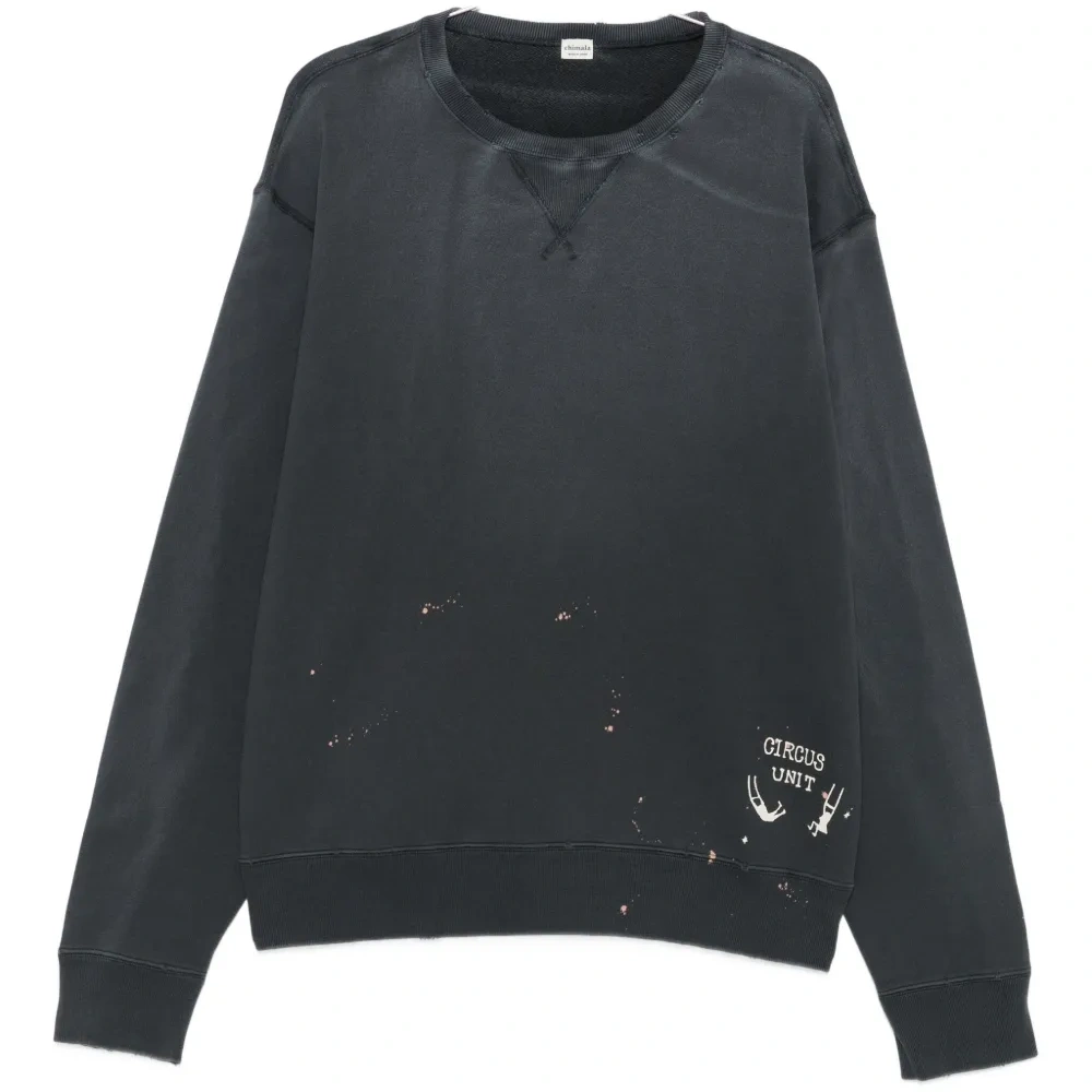 Свитшот с принтом "краски"