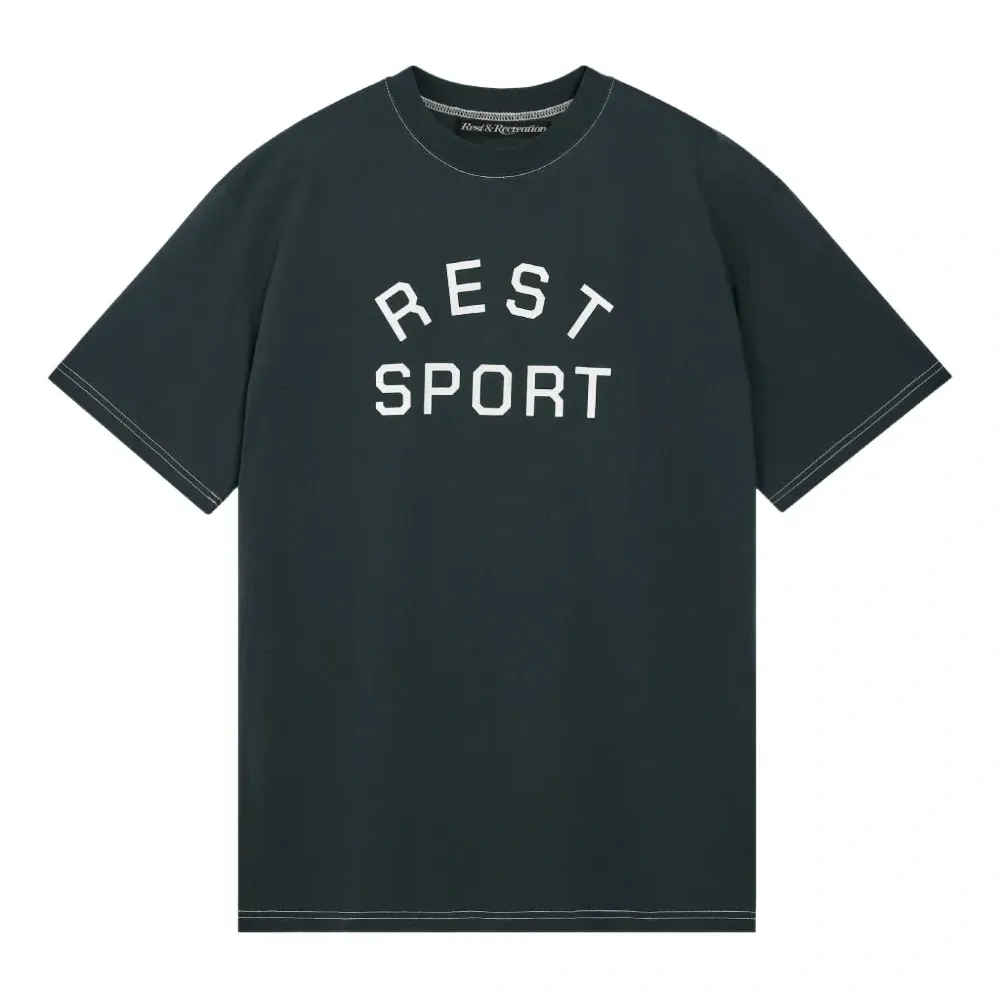 Футболка с принтом-логотипом