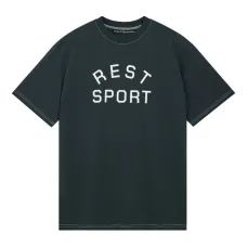 Футболка с принтом-логотипом