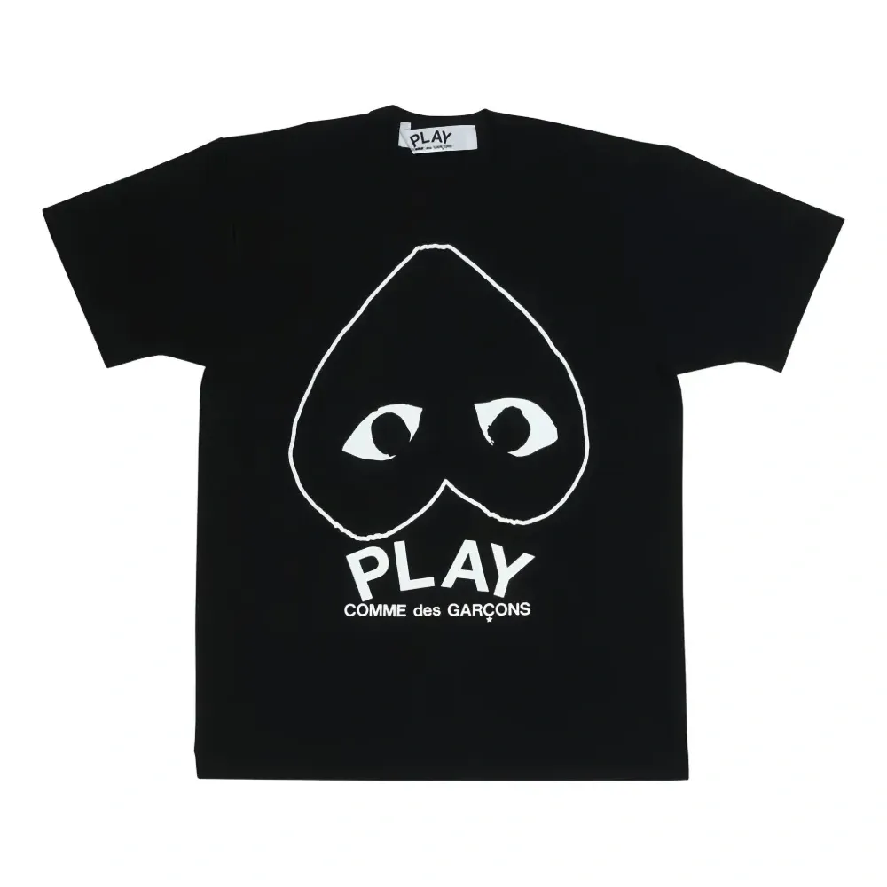 Футболка с принтом в виде сердца