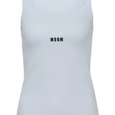 Трикотажная майка с вышивкой-логотипом Трикотажная майка с вышивкой-логотипом