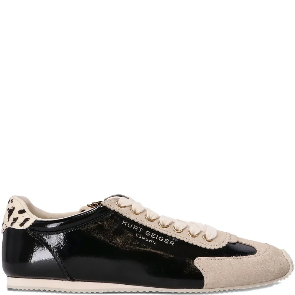 Кожаные кроссовки