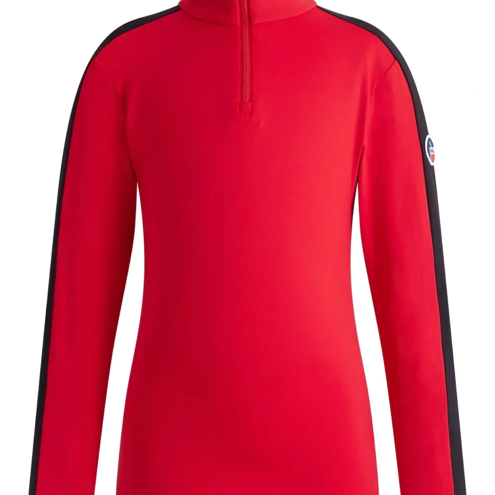 Свитшот с контрастными вставками и молнией до середины