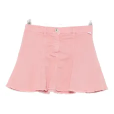 Юбка с необработанным краем