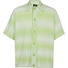 Рубашка вязаная косами