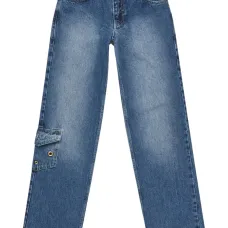 Джинсы Ally с накладными карманами