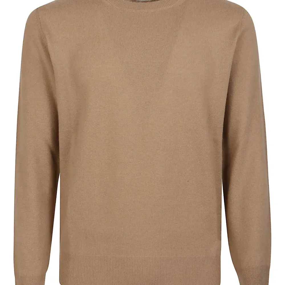 Кашемировый свитер с круглым вырезом