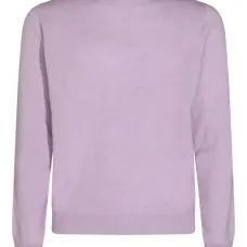 Джемпер с круглым вырезом