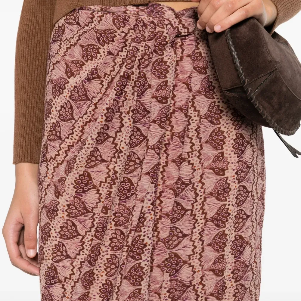 Миди-юбка Dalila с цветочным принтом