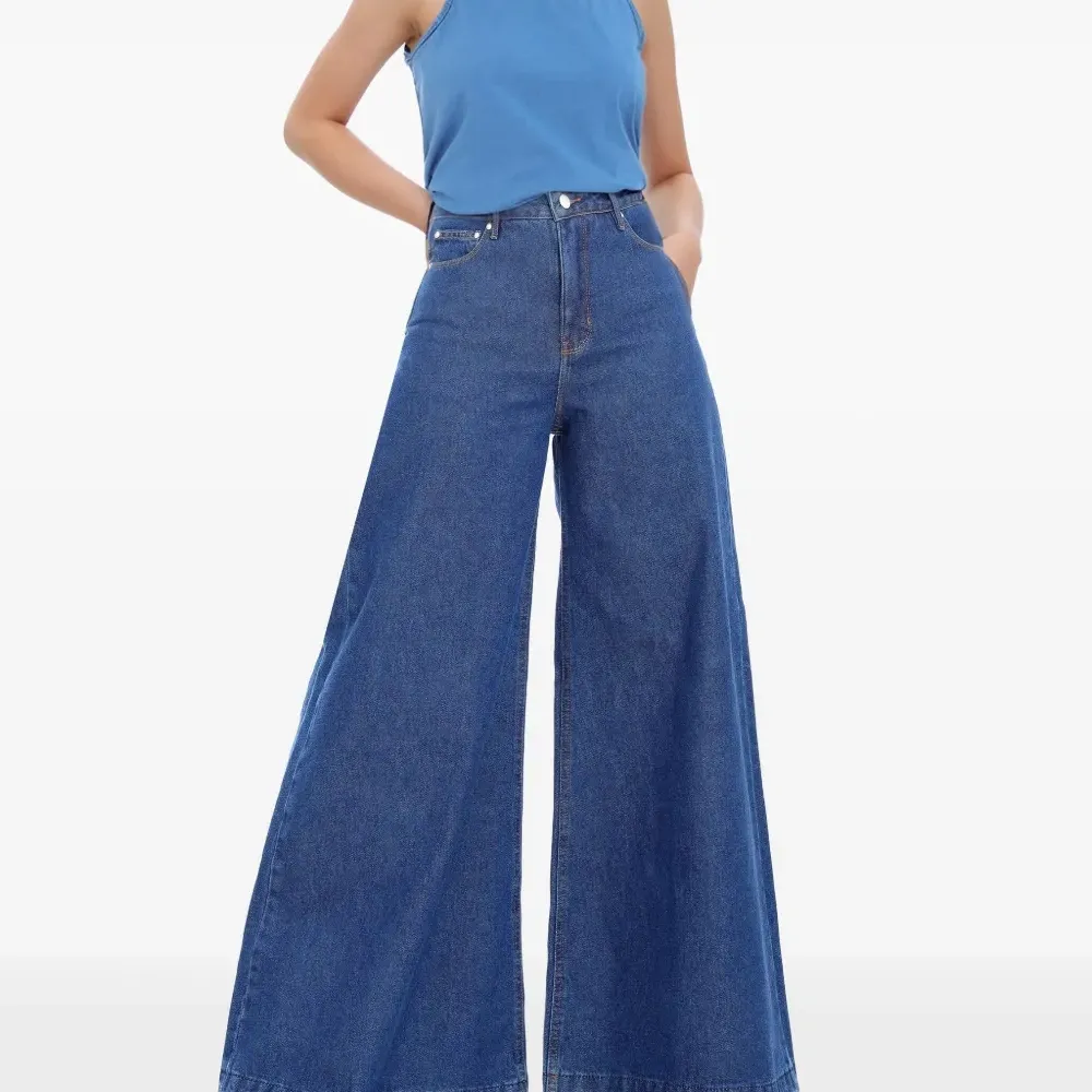 Джинсы с двойным слоем