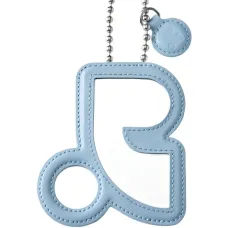 Брелок из зеркальной кожи