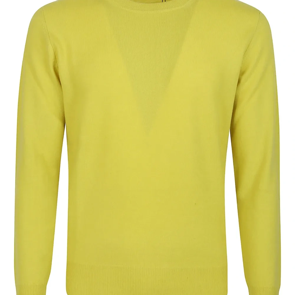 Кашемировый свитер с круглым вырезом