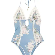 Купальник с отделкой крючком