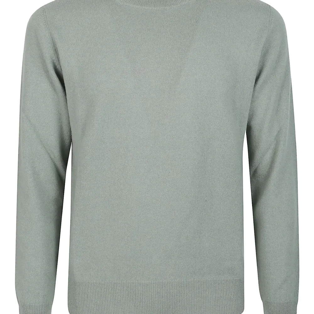 Кашемировый свитер с круглым вырезом