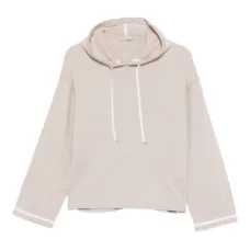 Худи из смесового шелка