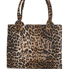 Сумка-тоут с леопардовым принтом Сумка-тоут с леопардовым принтом