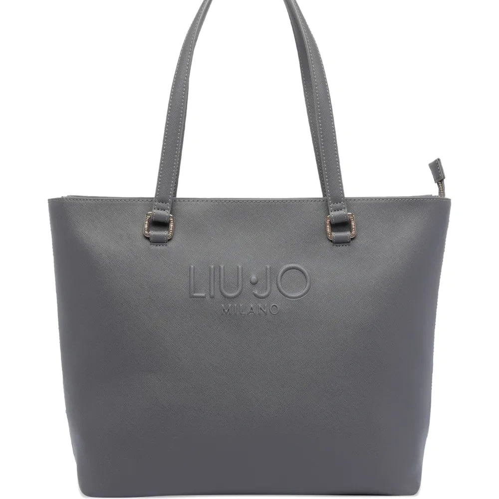 Сумка-тоут с тиснением логотипа