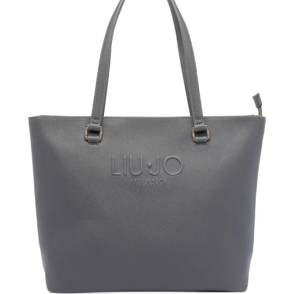 Сумка-тоут с тиснением логотипа