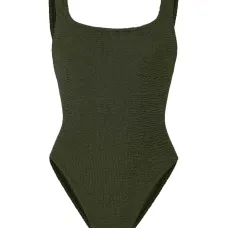 Фактурный купальник с квадратным вырезом Фактурный купальник с квадратным вырезом