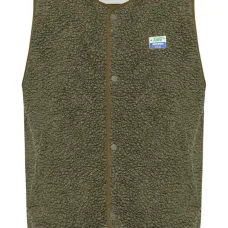 Жилет из флиса на пуговицах