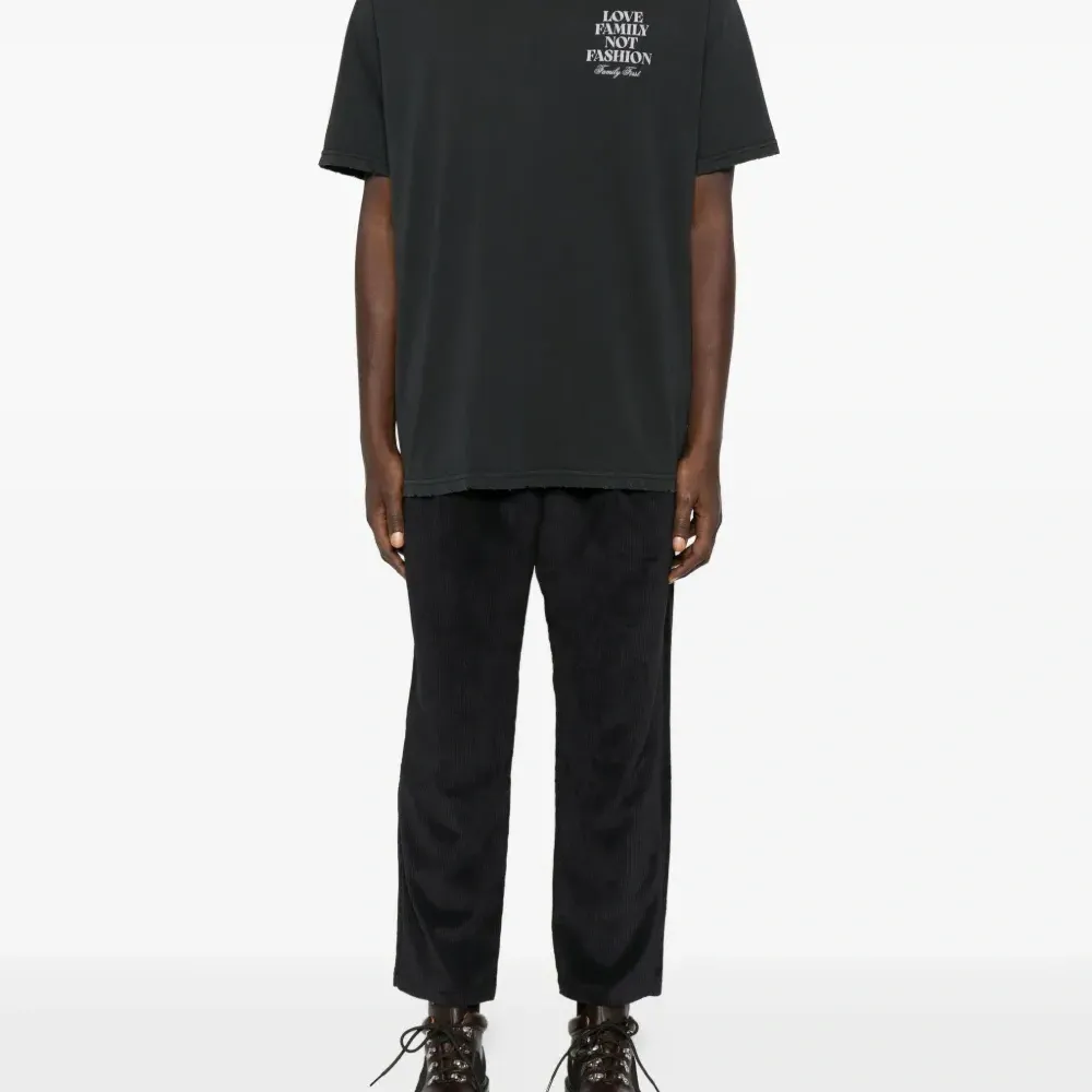 Футболка с принтом-слоганом