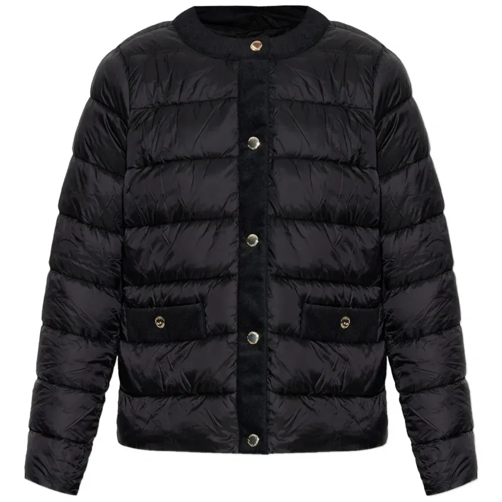Стёганая куртка на пуговицах