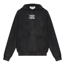 Худи с нашивкой-логотипом