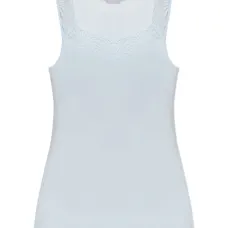 Топ-майка Delight с отделкой из кружева