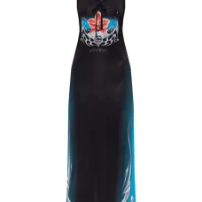 Платье миди из струящегося джерси Blades