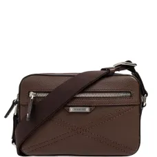 Сумка через плечо из кожи с логотипом Сумка через плечо из кожи с логотипом