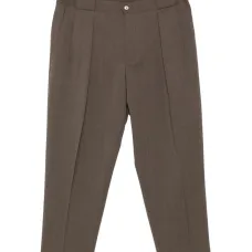 Плиссированные строгие брюки