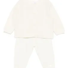 Вязаный комплект с брючками