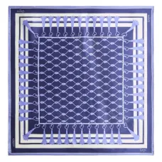 Шелковый платок с принтом