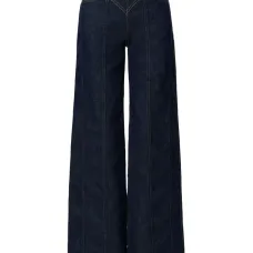 Джинсы-клёш из хлопка