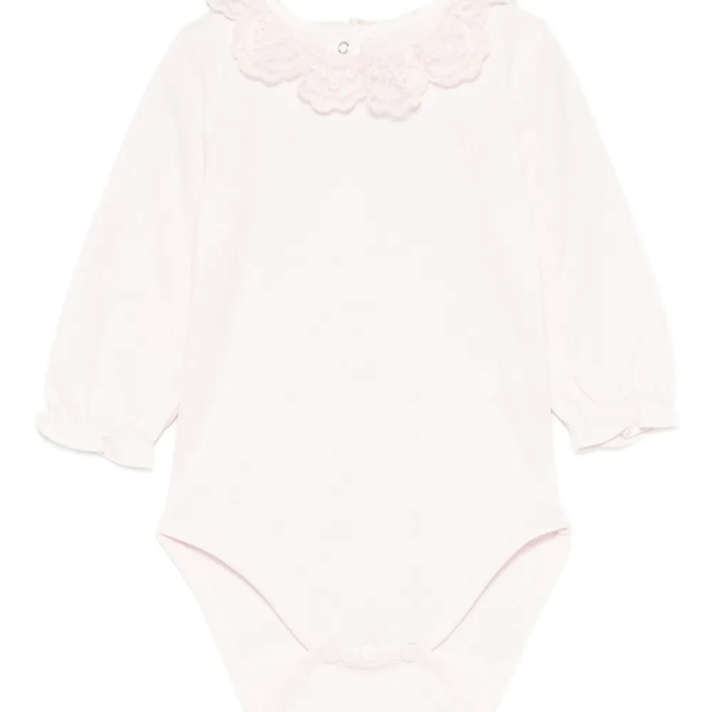 Боди с кружевным воротником Боди с кружевным воротником