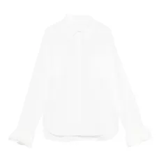 Рубашка с оборками на манжетах