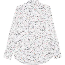 Рубашка с цветочным принтом