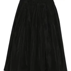 Миди-юбка с эластичным поясом