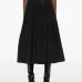 Миди-юбка с эластичным поясом