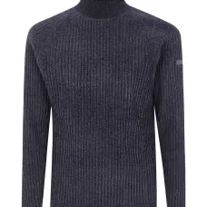 Свитер с воротником-стойкой