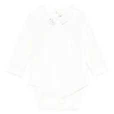 Боди с вышитым воротником