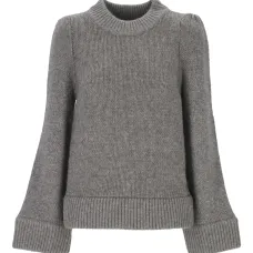 Свитер из смесовой шерсти