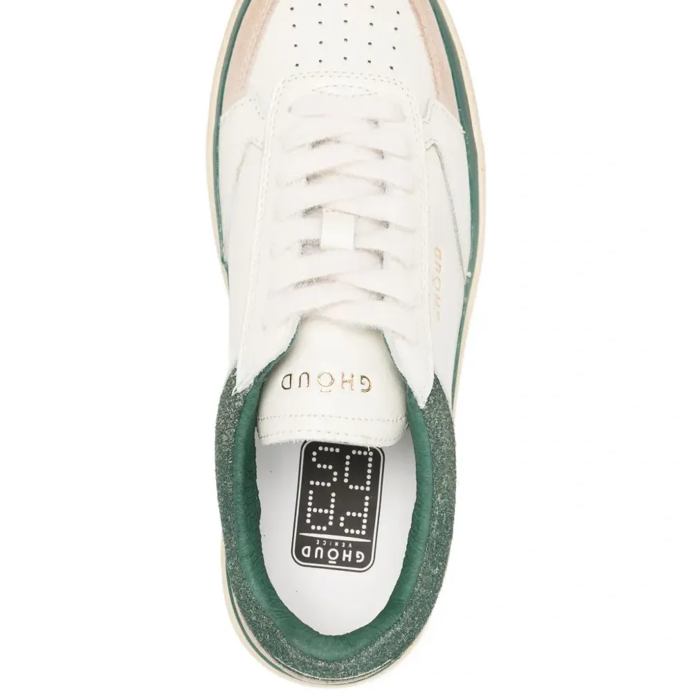 Кроссовки Pads из потрескавшейся кожи