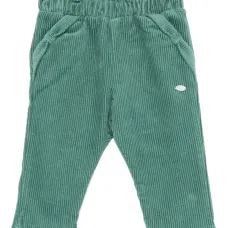 Брюки с карманами из вельвета