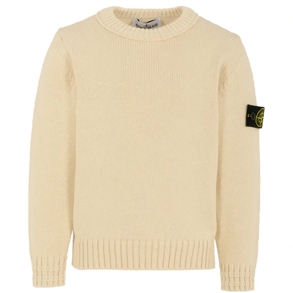 Свитер с нашивкой-логотипом