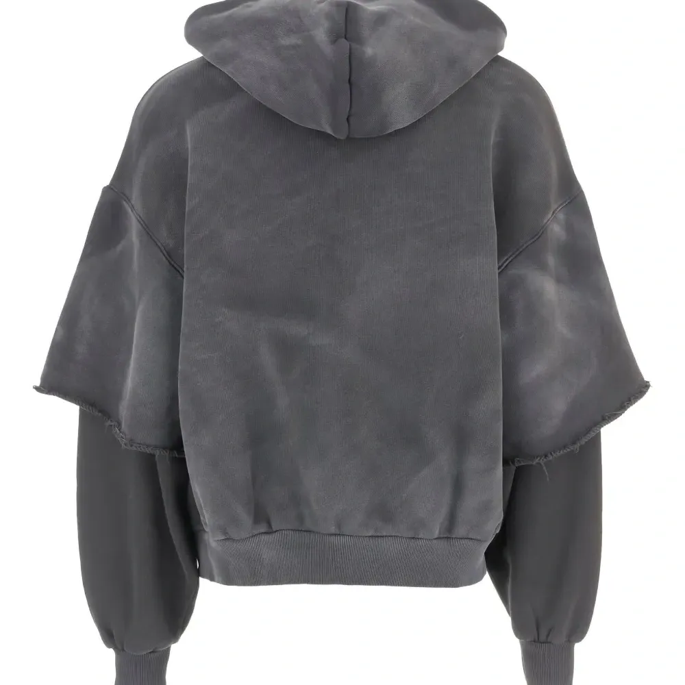 Худи со многослойными рукавами