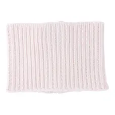 Шарф-воротник с молнией из ребристого трикотажа