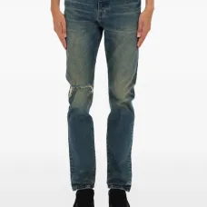 Джинсы P005 с прорезями