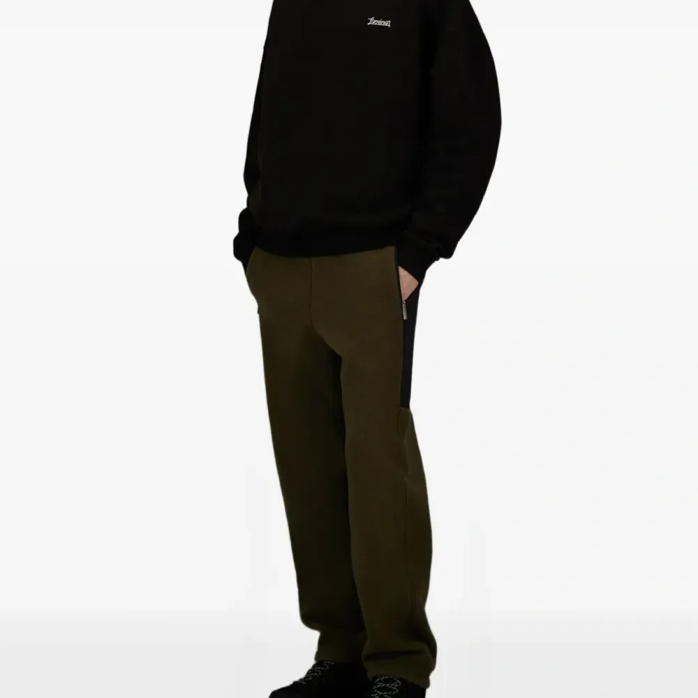 Флисовые спортивные брюки со вставками